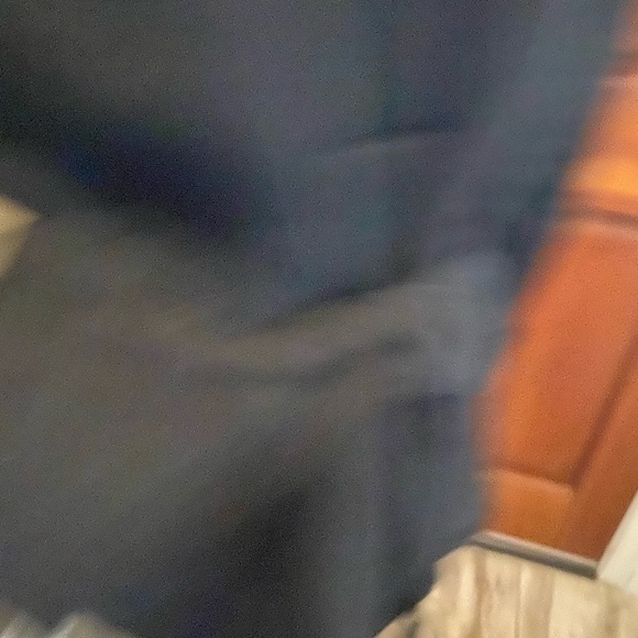 Gently Loved. IRIS Basic Woman’s Coat. Black 2 Side pockets, Button up &Tie - Picture 4 of 11